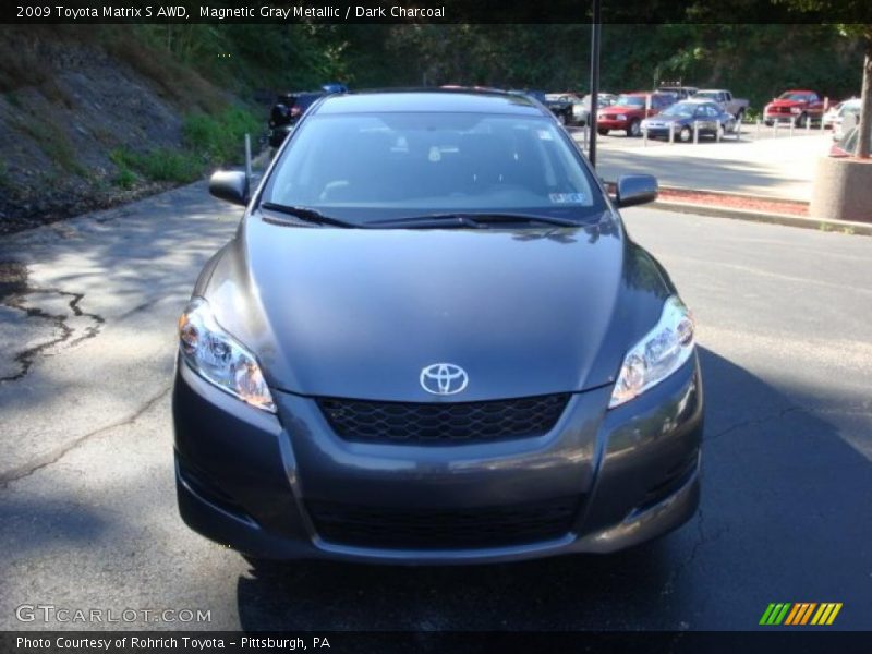 Magnetic Gray Metallic / Dark Charcoal 2009 Toyota Matrix S AWD