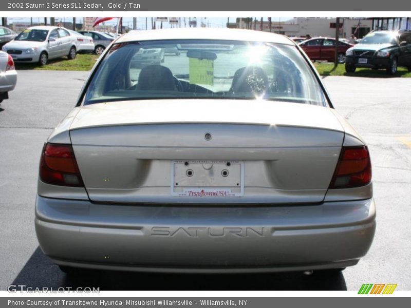 Gold / Tan 2002 Saturn S Series SL1 Sedan