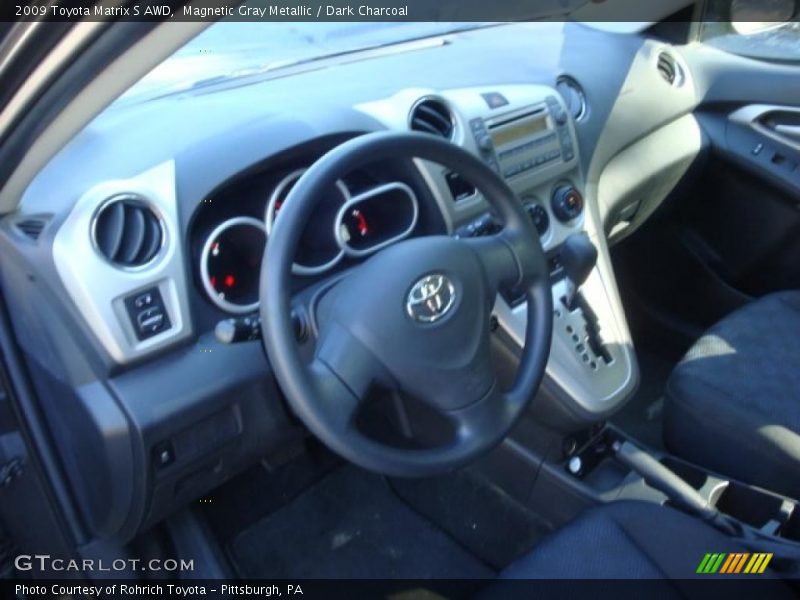 Magnetic Gray Metallic / Dark Charcoal 2009 Toyota Matrix S AWD