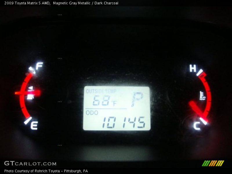 Magnetic Gray Metallic / Dark Charcoal 2009 Toyota Matrix S AWD