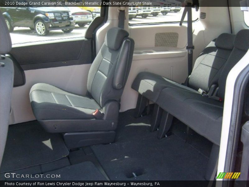 Blackberry Metallic / Dark Slate Gray/Light Shale 2010 Dodge Grand Caravan SE