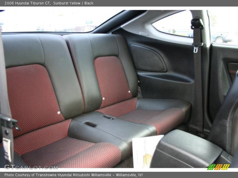 Sunburst Yellow / Black 2006 Hyundai Tiburon GT