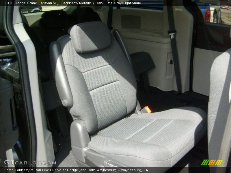 Blackberry Metallic / Dark Slate Gray/Light Shale 2010 Dodge Grand Caravan SE