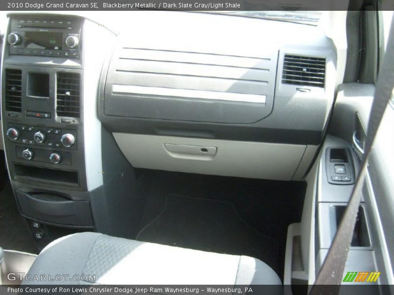 Blackberry Metallic / Dark Slate Gray/Light Shale 2010 Dodge Grand Caravan SE