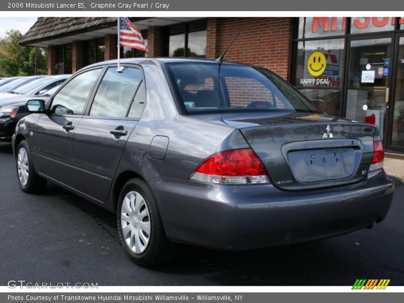 Graphite Gray Pearl / Gray 2006 Mitsubishi Lancer ES