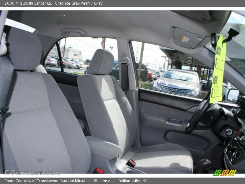 Graphite Gray Pearl / Gray 2006 Mitsubishi Lancer ES