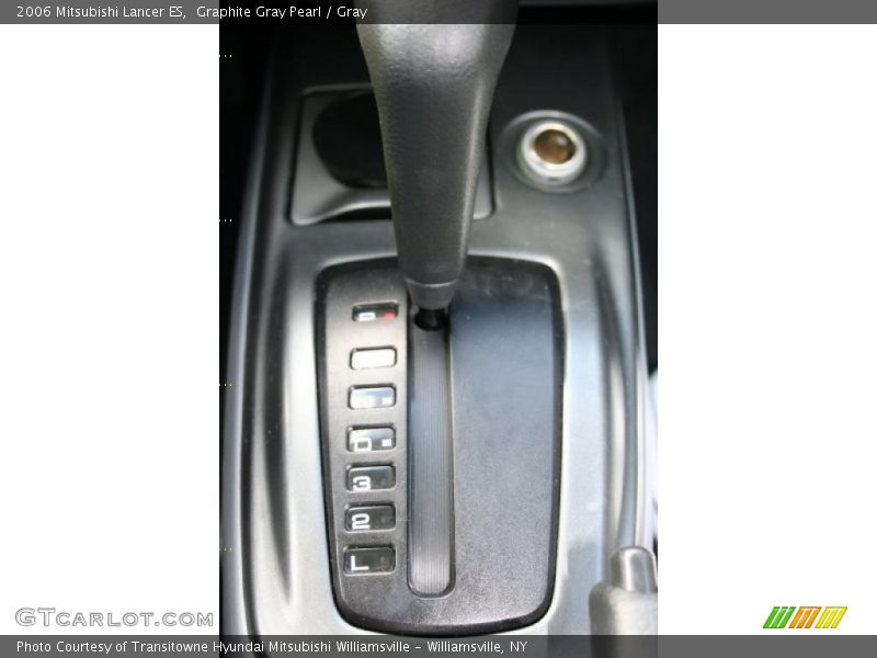 Graphite Gray Pearl / Gray 2006 Mitsubishi Lancer ES