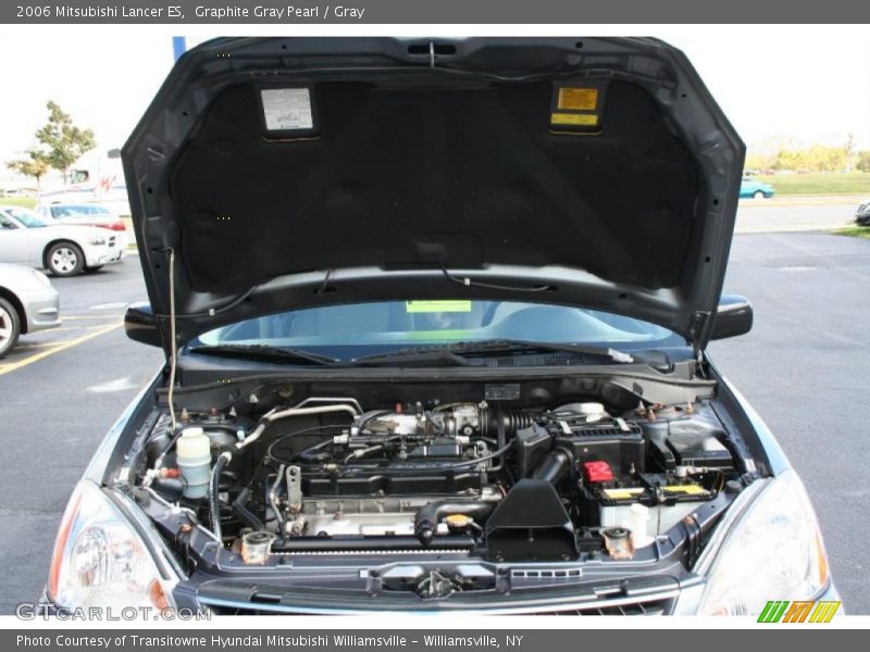 Graphite Gray Pearl / Gray 2006 Mitsubishi Lancer ES