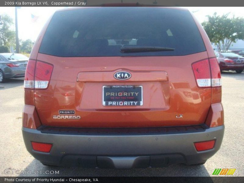 Copperhead / Gray 2009 Kia Borrego LX V6