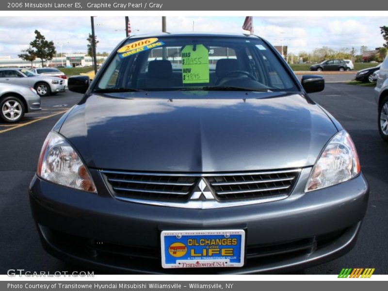 Graphite Gray Pearl / Gray 2006 Mitsubishi Lancer ES