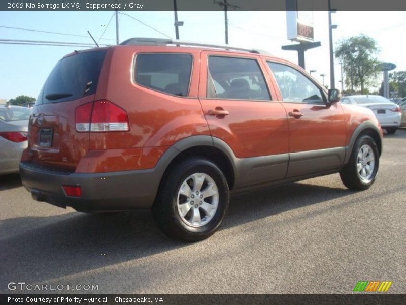 Copperhead / Gray 2009 Kia Borrego LX V6
