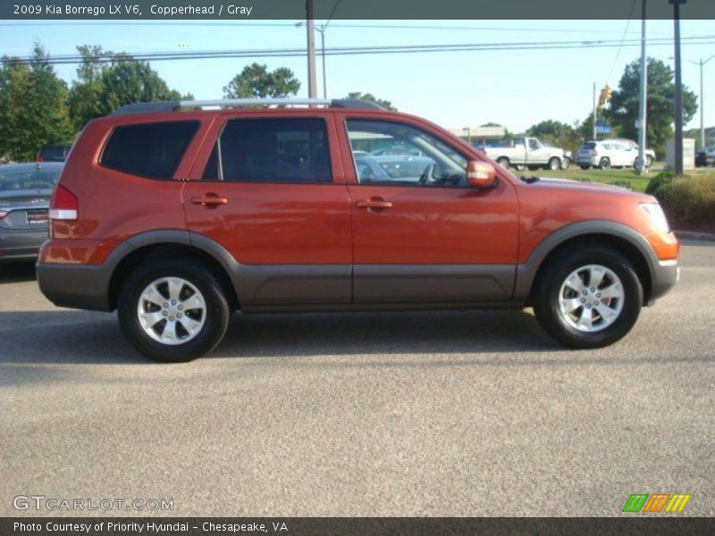 Copperhead / Gray 2009 Kia Borrego LX V6