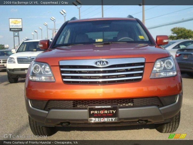 Copperhead / Gray 2009 Kia Borrego LX V6