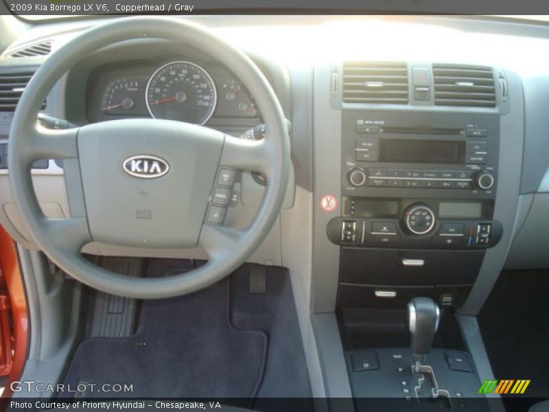Copperhead / Gray 2009 Kia Borrego LX V6