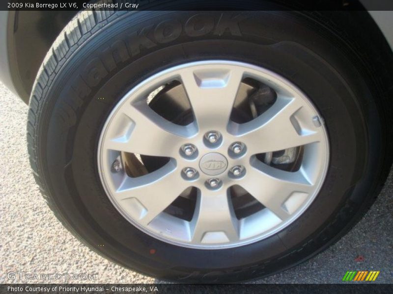 Copperhead / Gray 2009 Kia Borrego LX V6