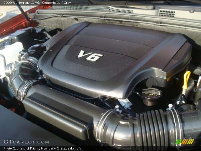 Copperhead / Gray 2009 Kia Borrego LX V6