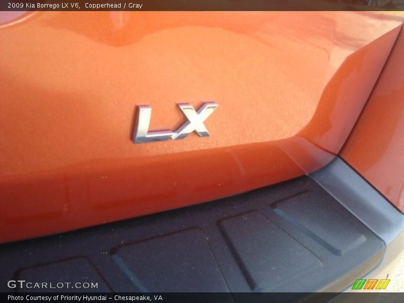 Copperhead / Gray 2009 Kia Borrego LX V6