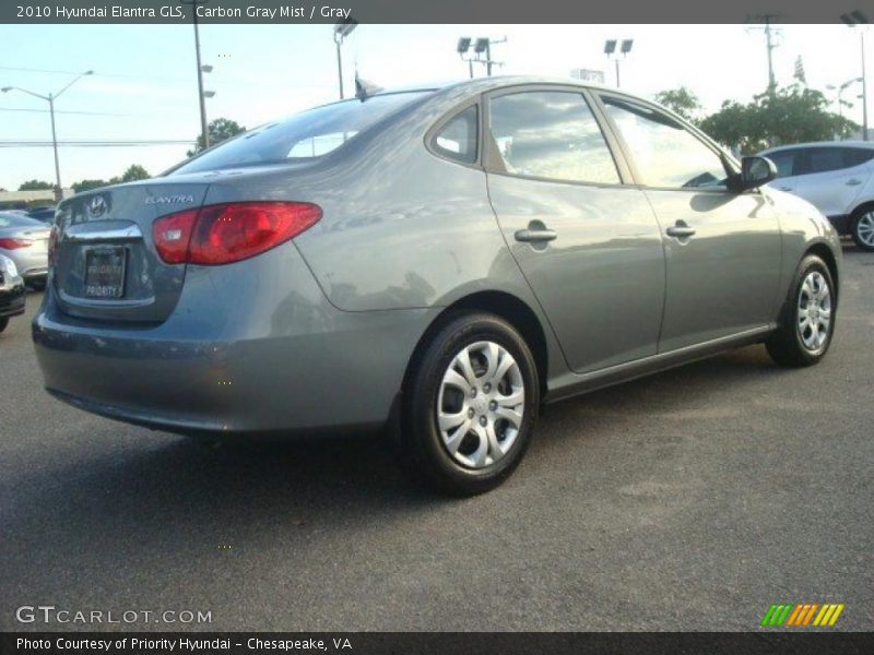 Carbon Gray Mist / Gray 2010 Hyundai Elantra GLS