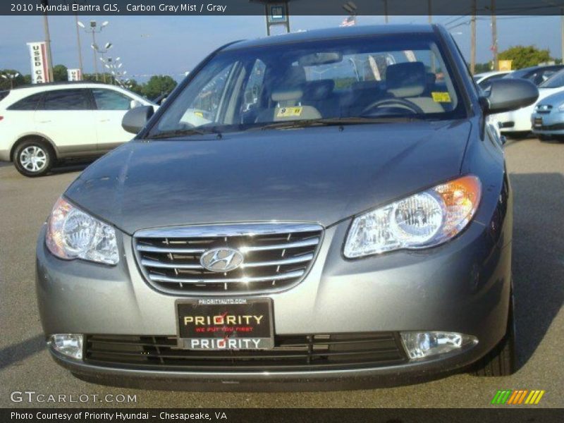 Carbon Gray Mist / Gray 2010 Hyundai Elantra GLS