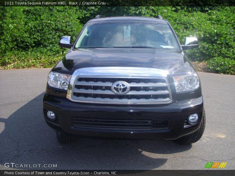 Black / Graphite Gray 2011 Toyota Sequoia Platinum 4WD
