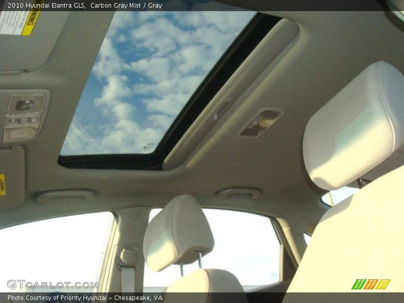 Carbon Gray Mist / Gray 2010 Hyundai Elantra GLS
