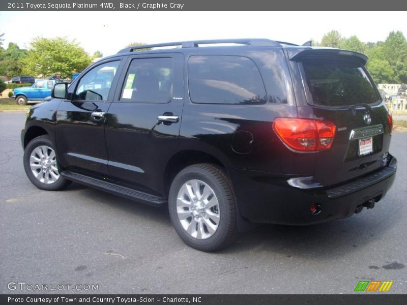 Black / Graphite Gray 2011 Toyota Sequoia Platinum 4WD