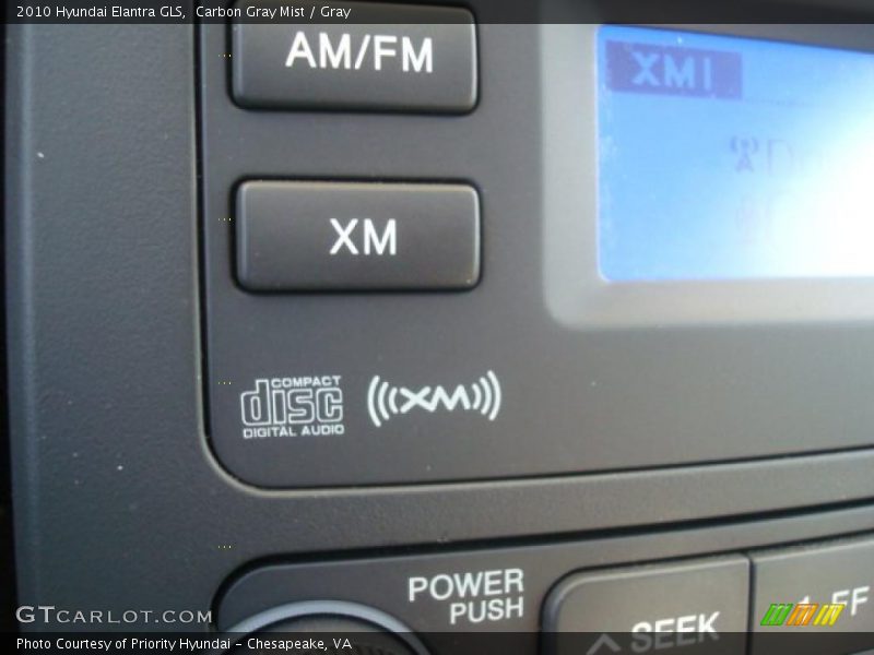 Carbon Gray Mist / Gray 2010 Hyundai Elantra GLS