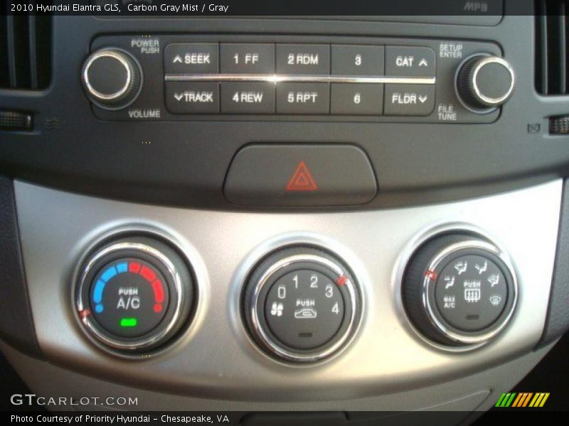 Carbon Gray Mist / Gray 2010 Hyundai Elantra GLS