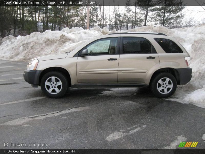 Sandstone Metallic / Light Cashmere 2005 Chevrolet Equinox LS
