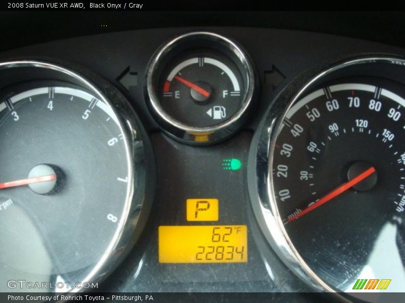 Black Onyx / Gray 2008 Saturn VUE XR AWD