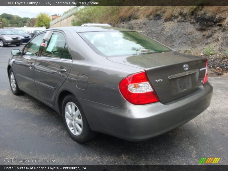 Phantom Gray Pearl / Stone 2003 Toyota Camry XLE V6