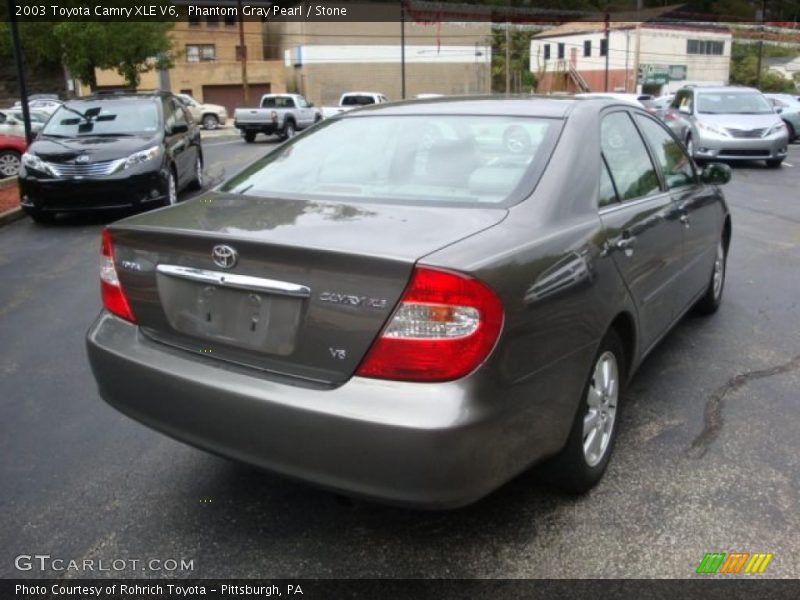 Phantom Gray Pearl / Stone 2003 Toyota Camry XLE V6