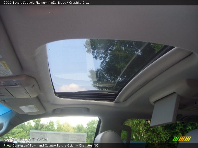Black / Graphite Gray 2011 Toyota Sequoia Platinum 4WD