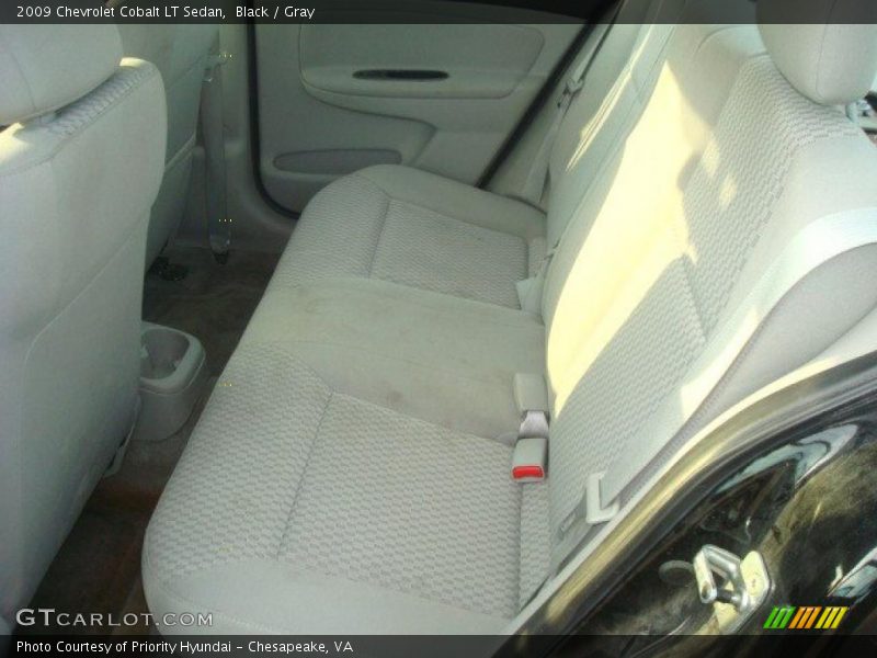 Black / Gray 2009 Chevrolet Cobalt LT Sedan