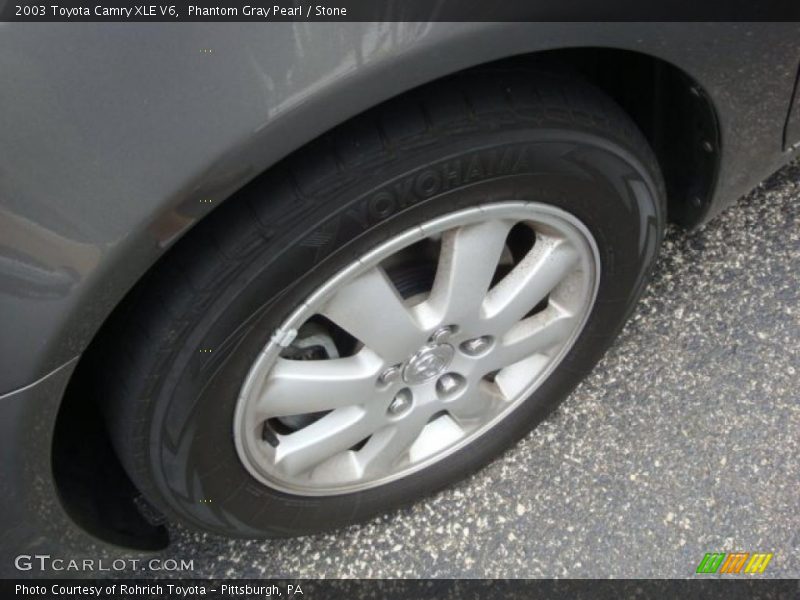 Phantom Gray Pearl / Stone 2003 Toyota Camry XLE V6