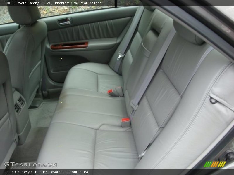 Phantom Gray Pearl / Stone 2003 Toyota Camry XLE V6