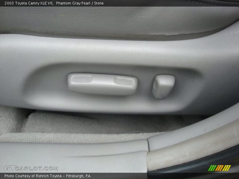Phantom Gray Pearl / Stone 2003 Toyota Camry XLE V6