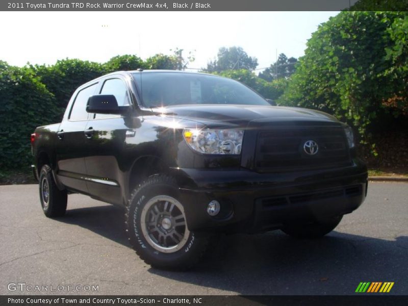 Black / Black 2011 Toyota Tundra TRD Rock Warrior CrewMax 4x4