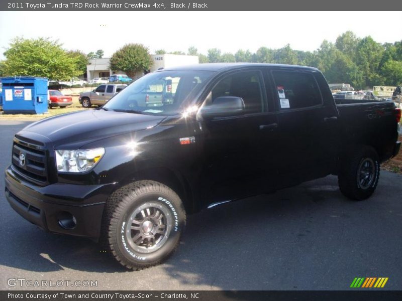 Black / Black 2011 Toyota Tundra TRD Rock Warrior CrewMax 4x4