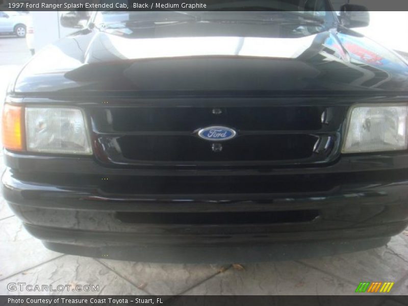 Black / Medium Graphite 1997 Ford Ranger Splash Extended Cab
