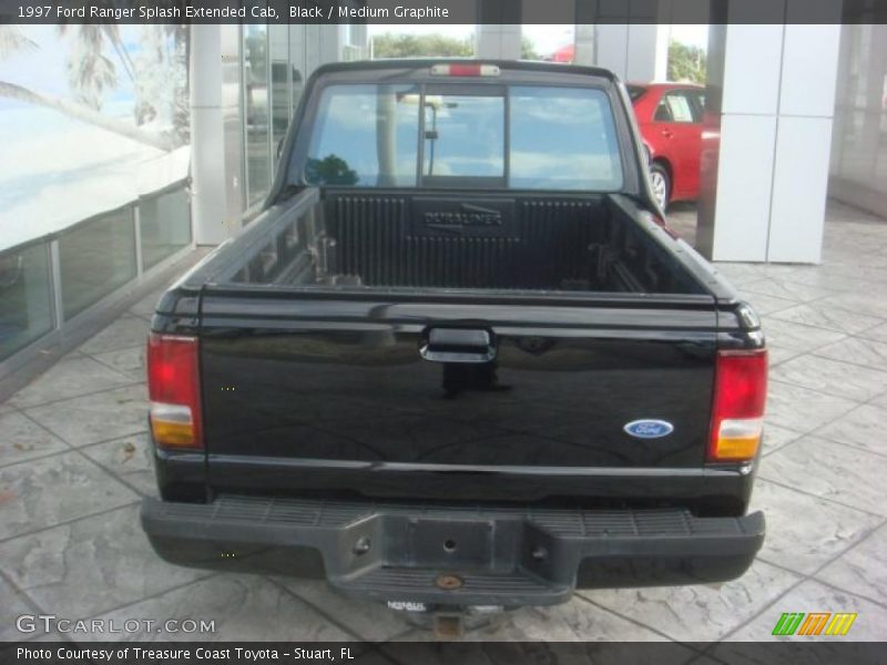 Black / Medium Graphite 1997 Ford Ranger Splash Extended Cab