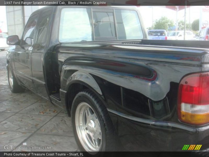 Black / Medium Graphite 1997 Ford Ranger Splash Extended Cab