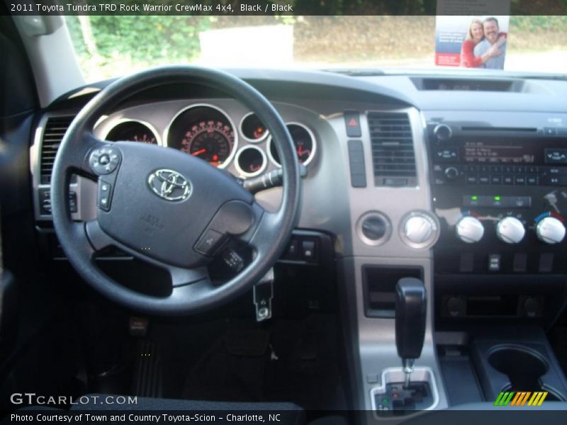 Black / Black 2011 Toyota Tundra TRD Rock Warrior CrewMax 4x4