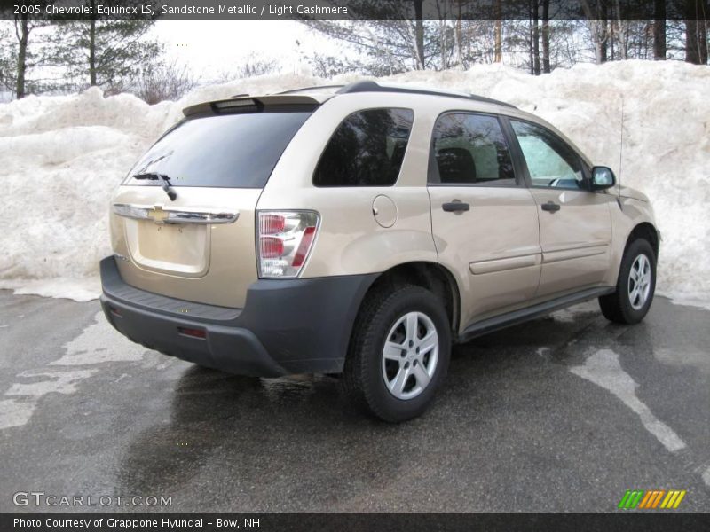 Sandstone Metallic / Light Cashmere 2005 Chevrolet Equinox LS