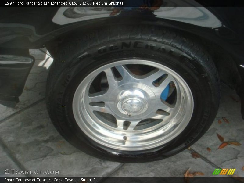 Black / Medium Graphite 1997 Ford Ranger Splash Extended Cab