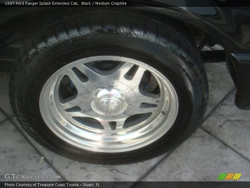 Black / Medium Graphite 1997 Ford Ranger Splash Extended Cab