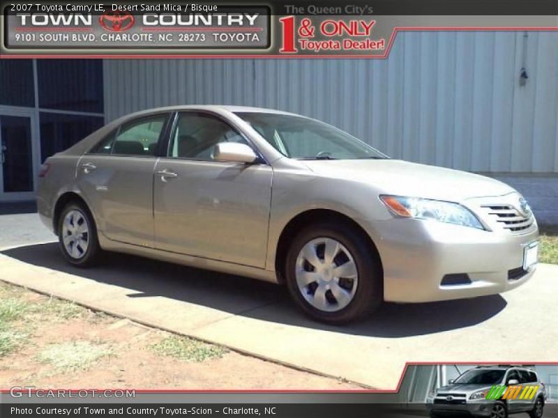 Desert Sand Mica / Bisque 2007 Toyota Camry LE