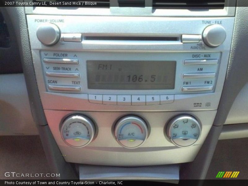 Desert Sand Mica / Bisque 2007 Toyota Camry LE