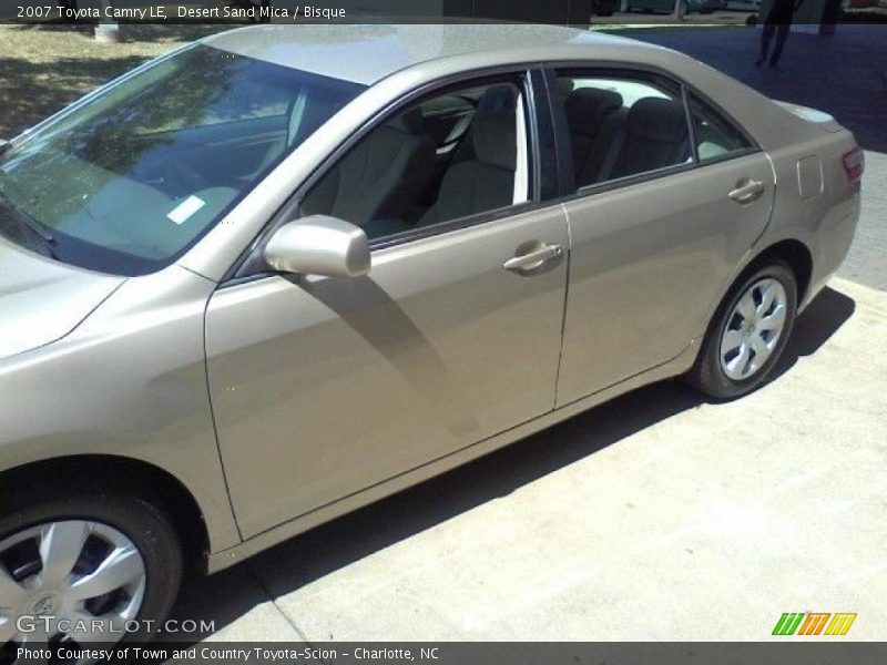 Desert Sand Mica / Bisque 2007 Toyota Camry LE