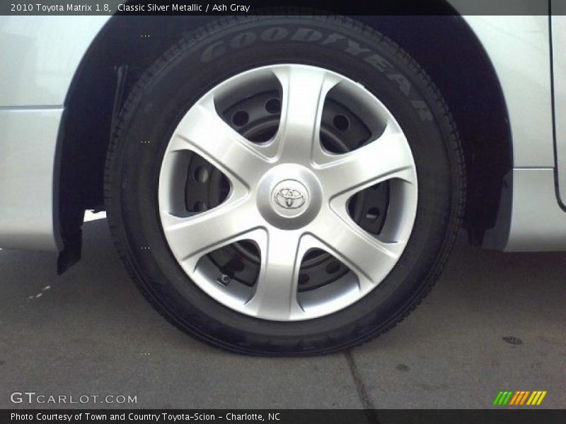 Classic Silver Metallic / Ash Gray 2010 Toyota Matrix 1.8
